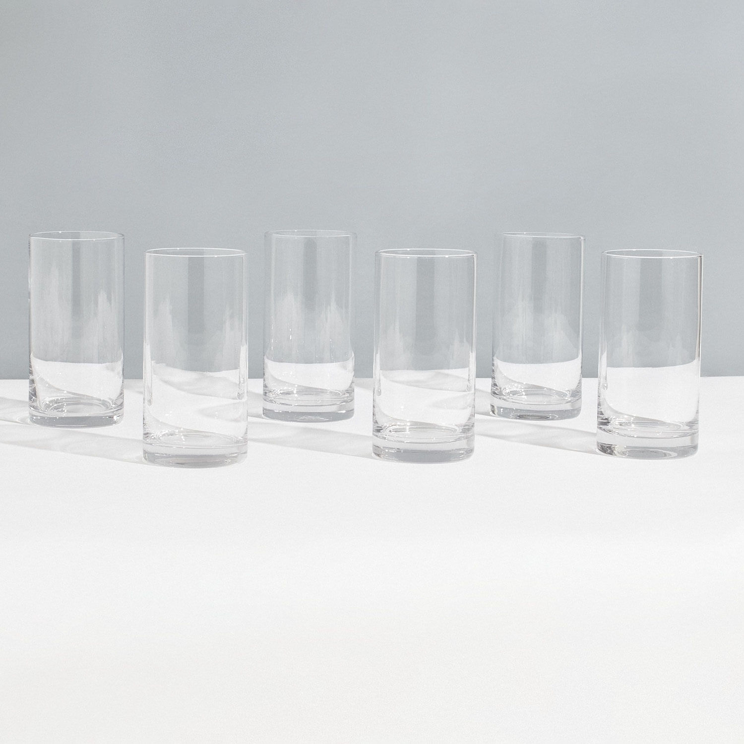 Set 6 Vasos Alaniz Home Altos Whiski Vidrio 450ml