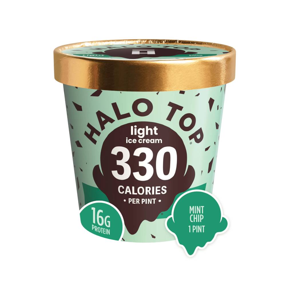 Helado Halo Top Mint Chip 473ml
