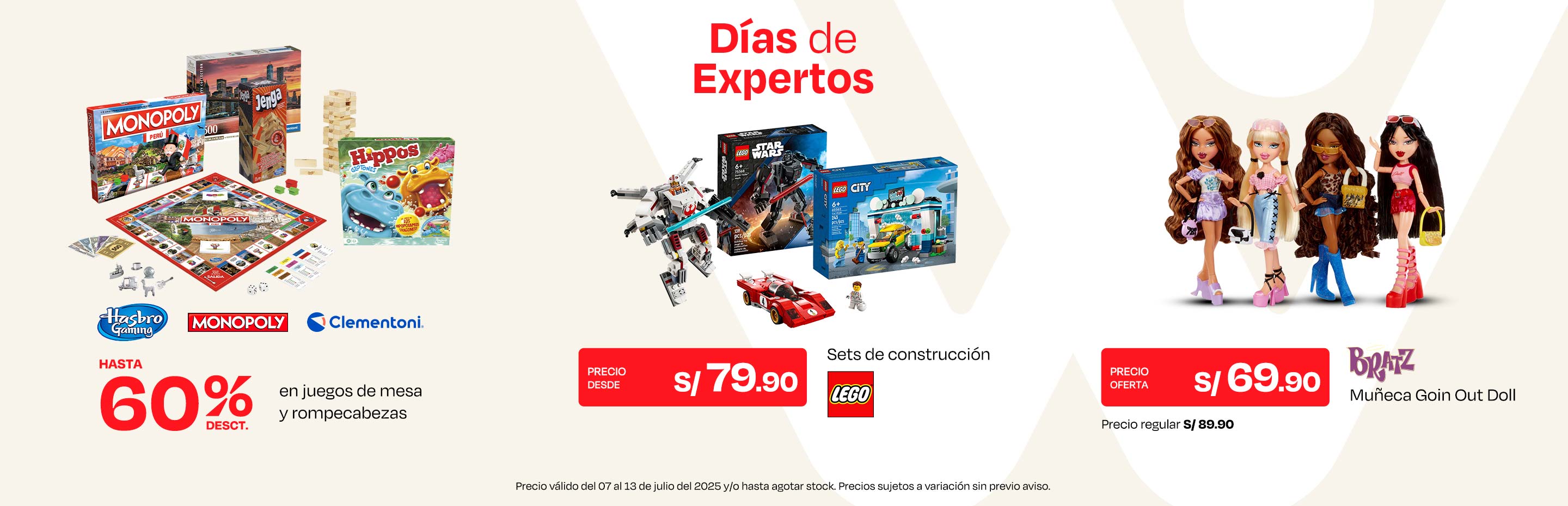 Hasta 60% de desct. en Juegos de Mesa y Rompecabezas