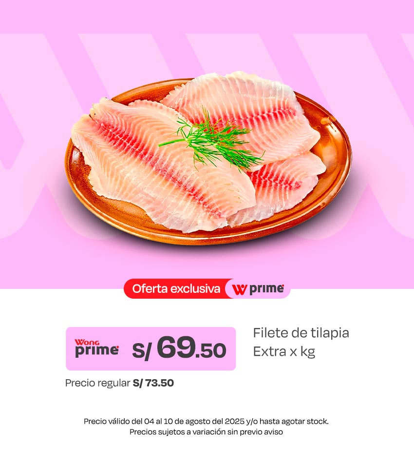 Filete de Tilapia Extra x kg