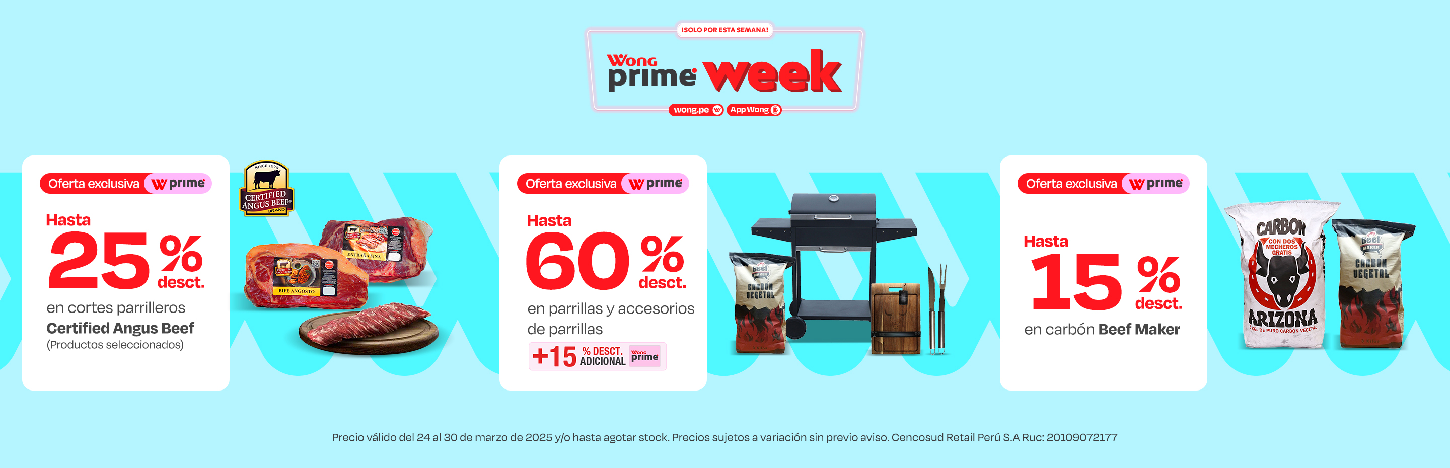 20% de desct. En cortes parrilleros Certified Angus Beef. (Productos seleccionados)