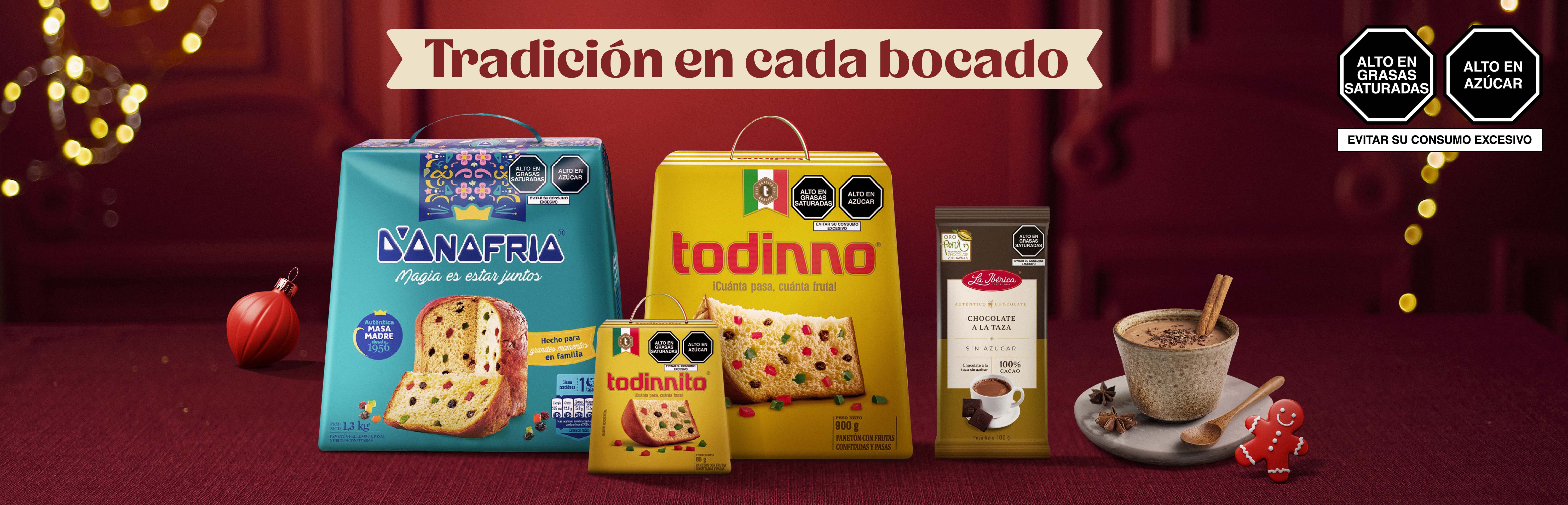 PANETONES CLÁSICOS + CHOCOLATE EN TAZA