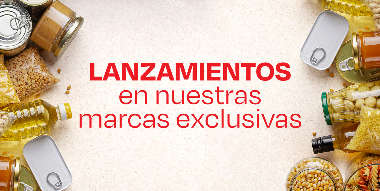Lanzamientos en nuestras marcas exclusivas