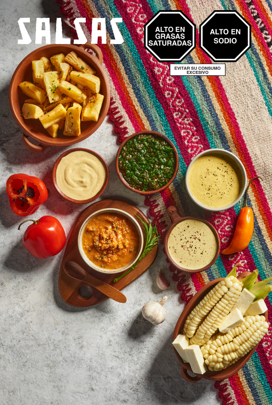 COMIDA PREPARADA SALSAS Y CREMAS
