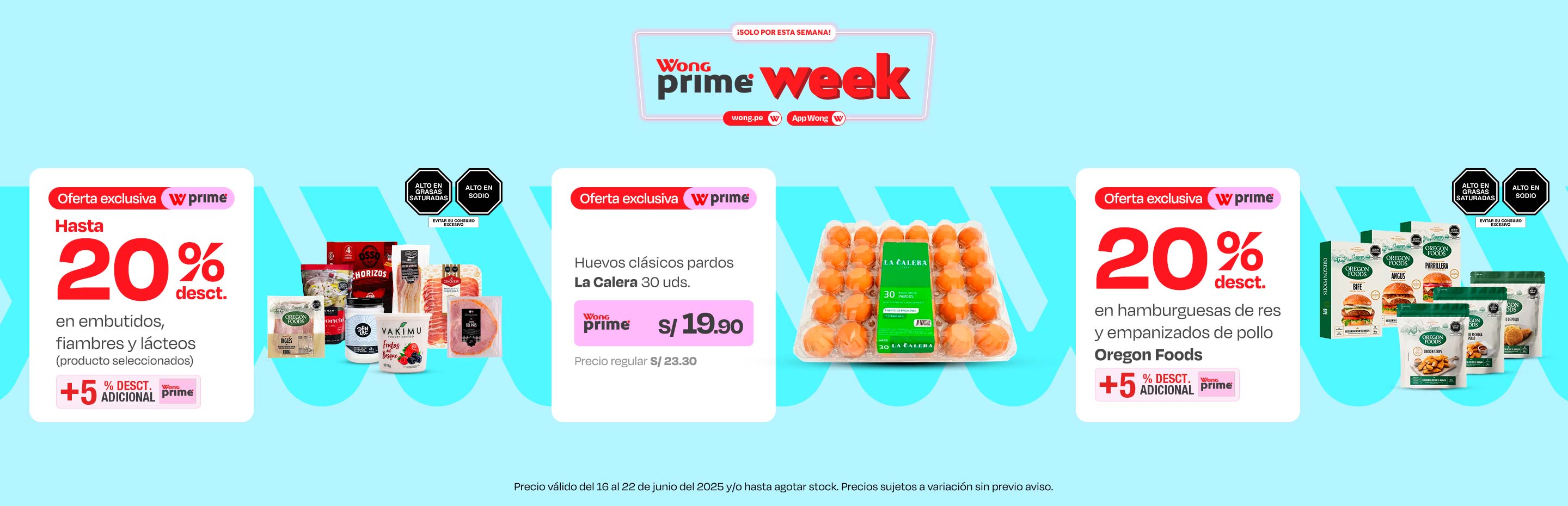 Hasta 20% de desct. En embutidos, fiambres, yogures y quesos. (Producto seleccionados) + 5% adicional con Prime