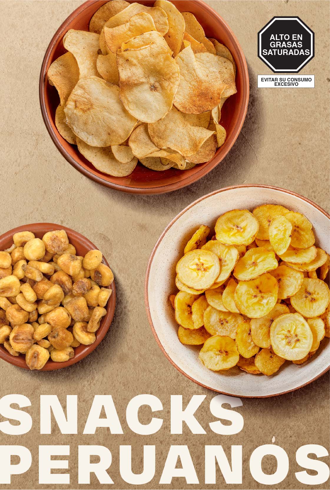 toda la carga de snacks peruanos 