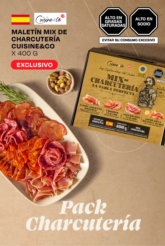 MALETIN MIX CHARCUTERÍA CUISINE&CO X400G a 89