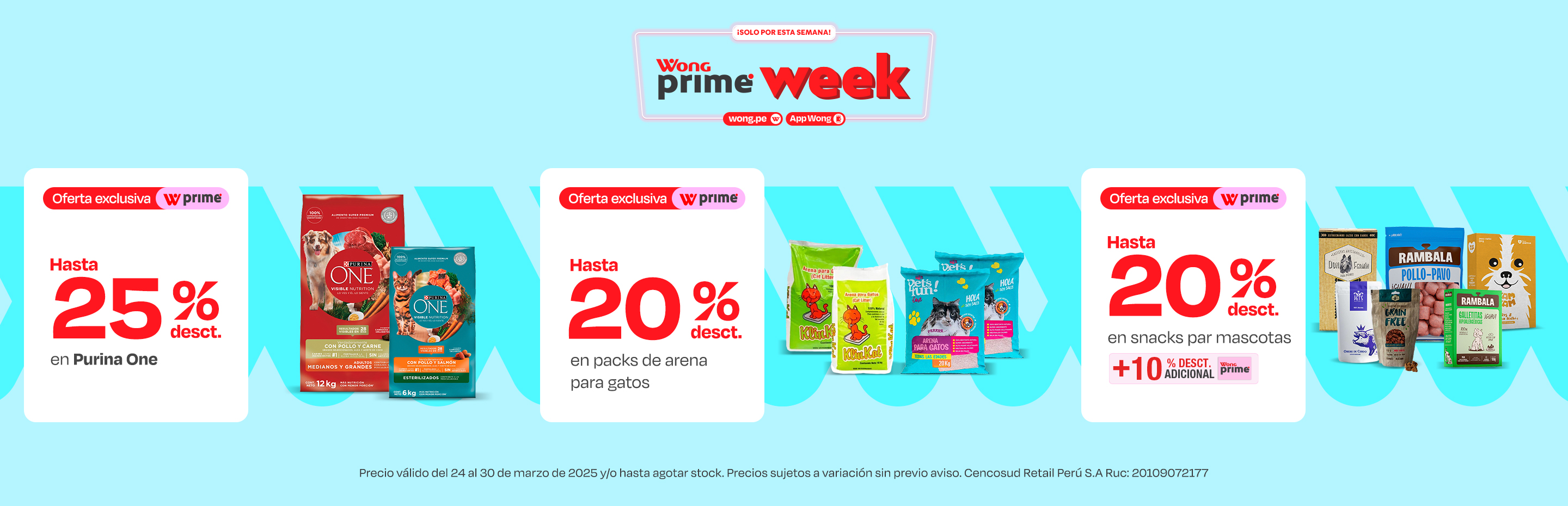 Hasta 25% de desct en Alimentos para Mascotas