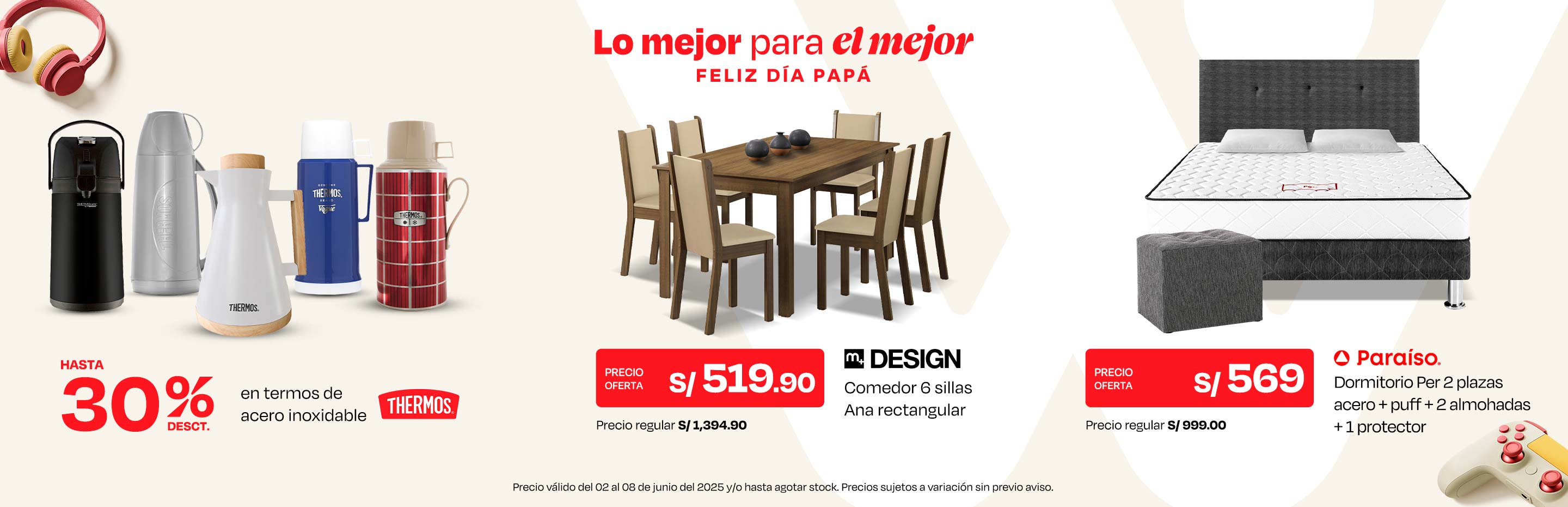 Hasta 30% de Desct. En Termos de Acero Inoxidable