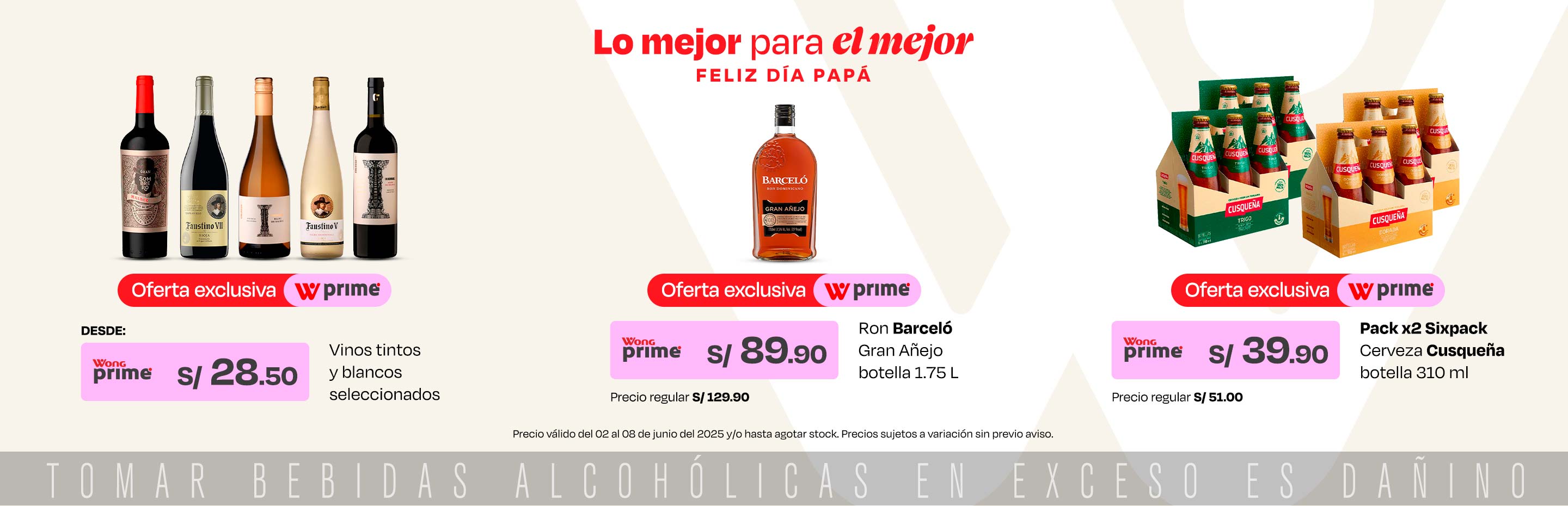 Vinos tintos y blancos seleccionados desde 39.9