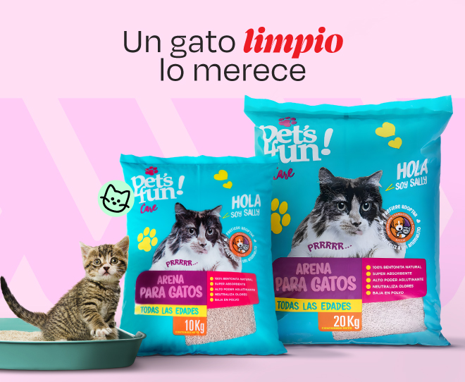 ARENA P/GATOS PET´S FUN X 10 KG