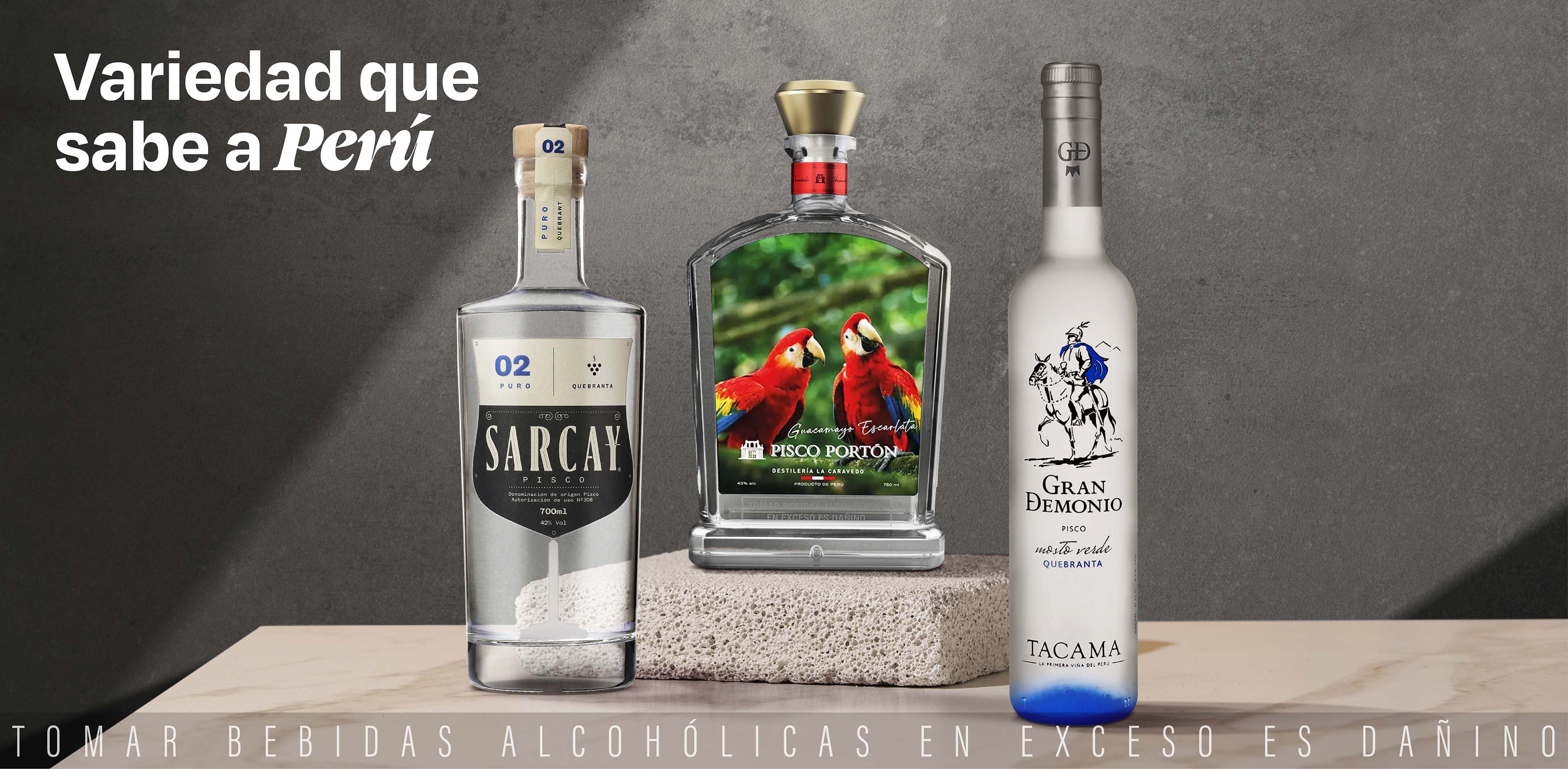 Pisco mosto verde bot. x 750 ml