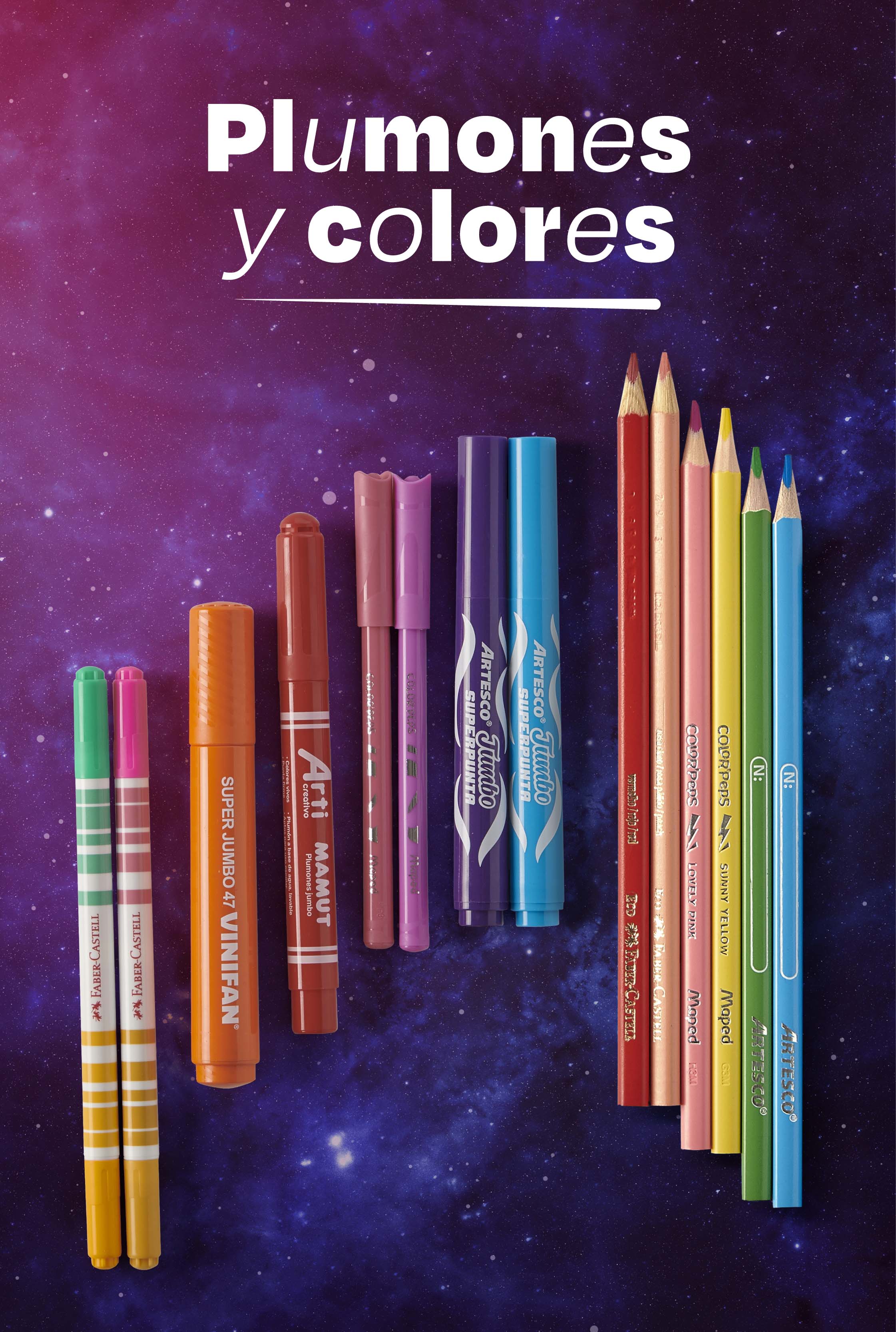 TODO PLUMONES Y COLORES