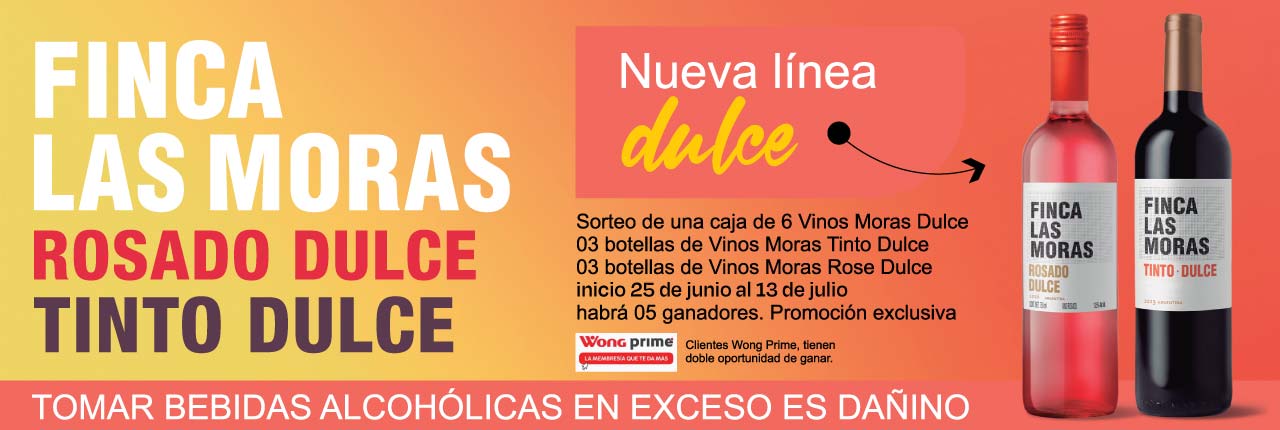 Sorteo Finca Las Moras rosado y tinte dulce