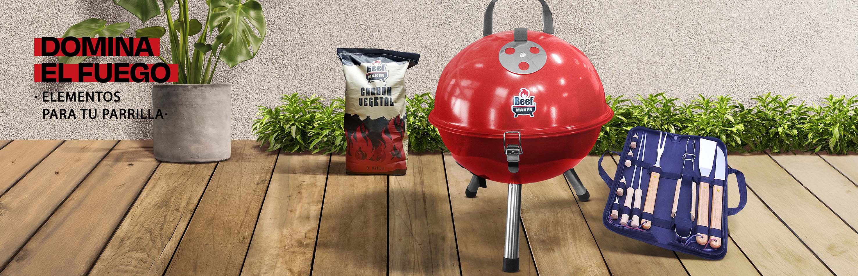 CLAIM LLAMATIVO PARA LOS ACCESORIOS DE PARRILLA (non food) 