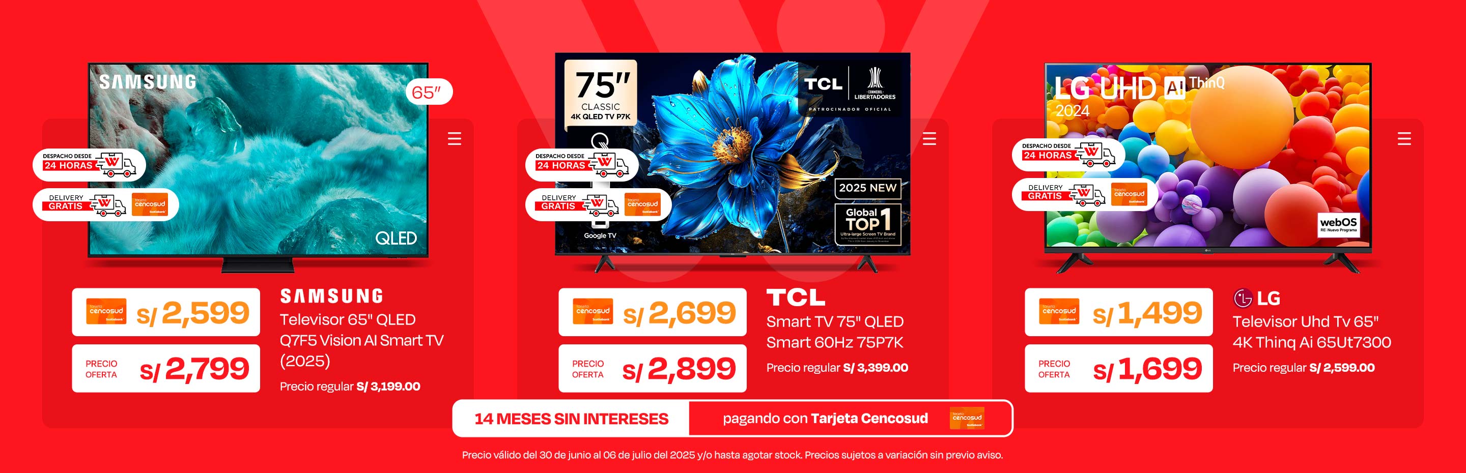 Televisor Samsung 65" QLED Q7F5 Vision AI Smart TV (2025)