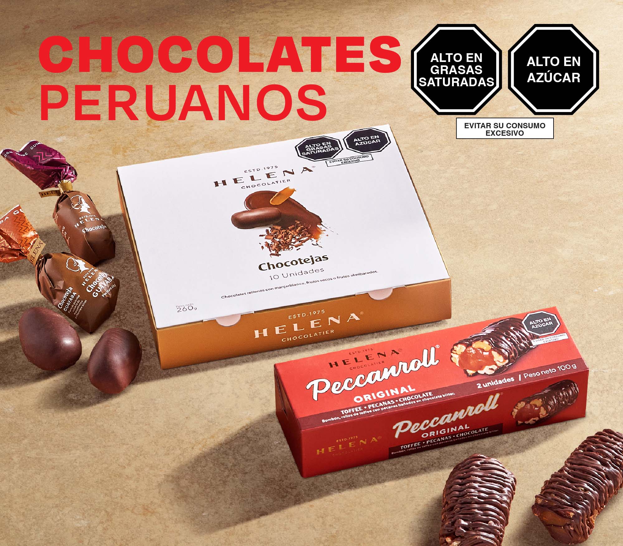 toda la carga de chocolates peruanos 