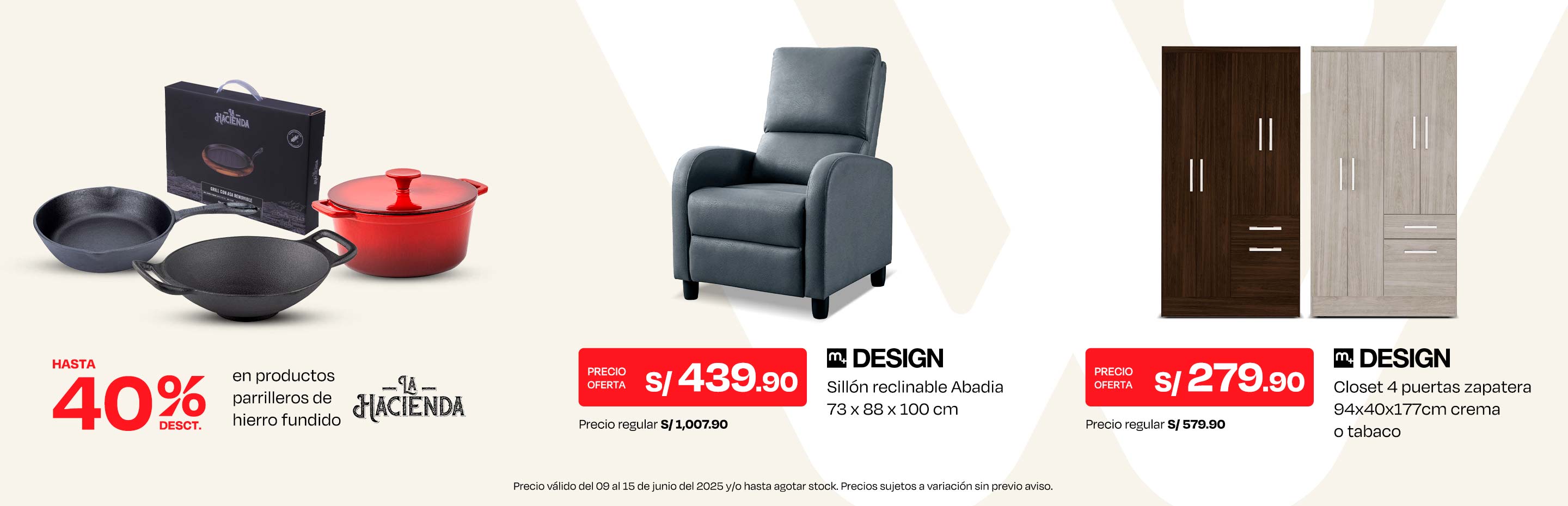 Hasta 40% de Desct. En Productos Parrilleros de Hierro Fundido