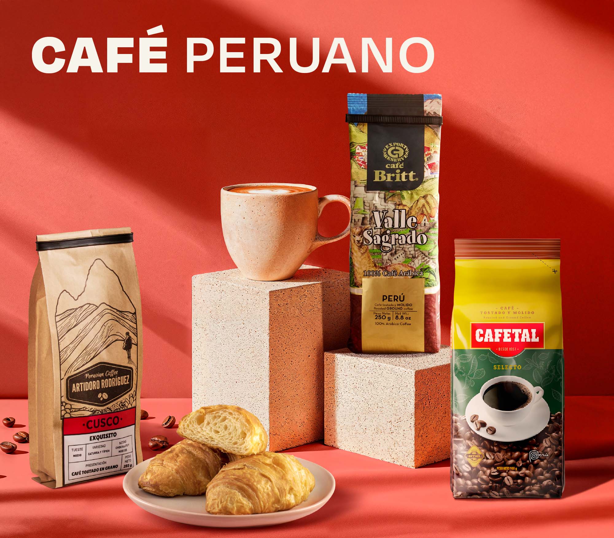 toda la carga de café peruano 